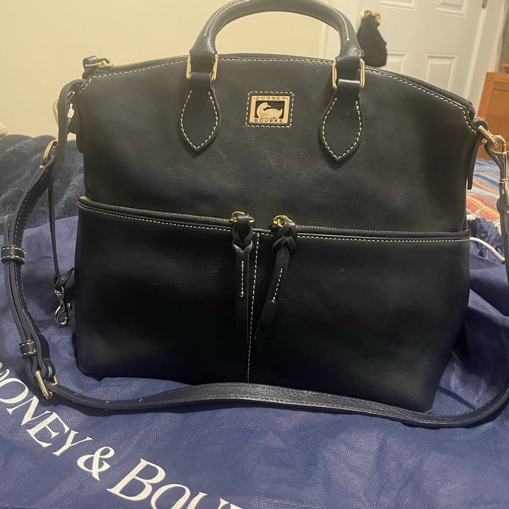 Dooney & Bourke Double Pocket Satchel